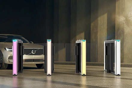 Contrôle d’accès à la porte tournante par capteur de haute précision