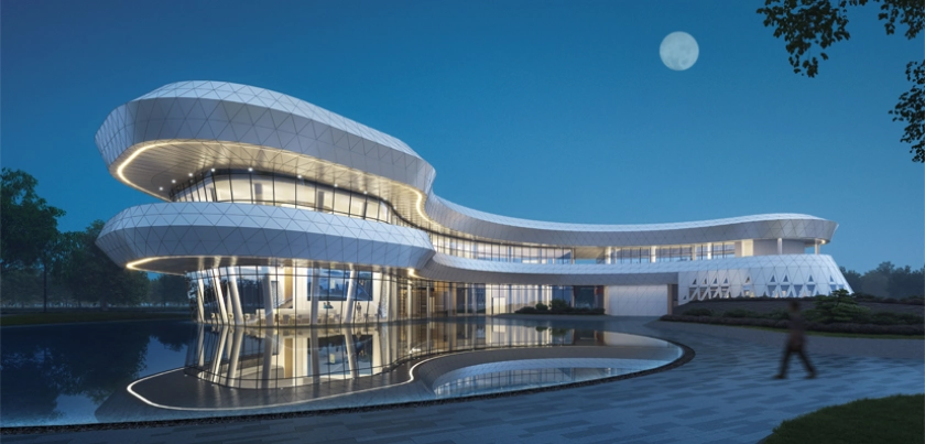 Portail à tourniquet intelligent pour une entrée panoramique