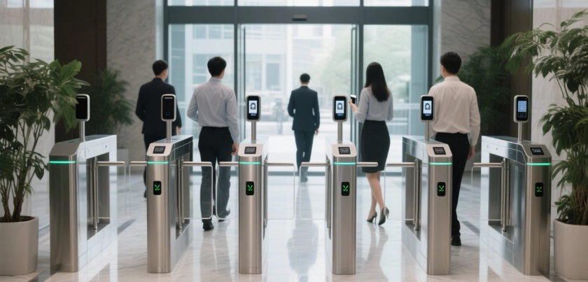 Innovation technologique des portes d’accès piétonniers