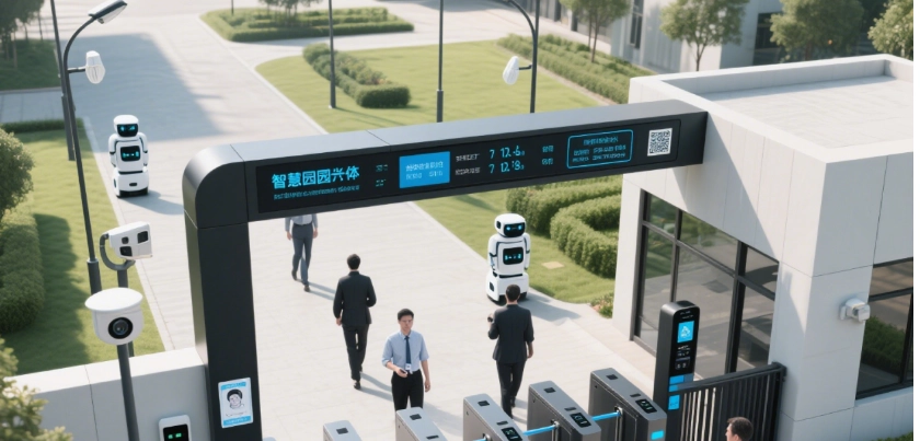 Solution de tourniquets intelligents pour les parcs technologiques