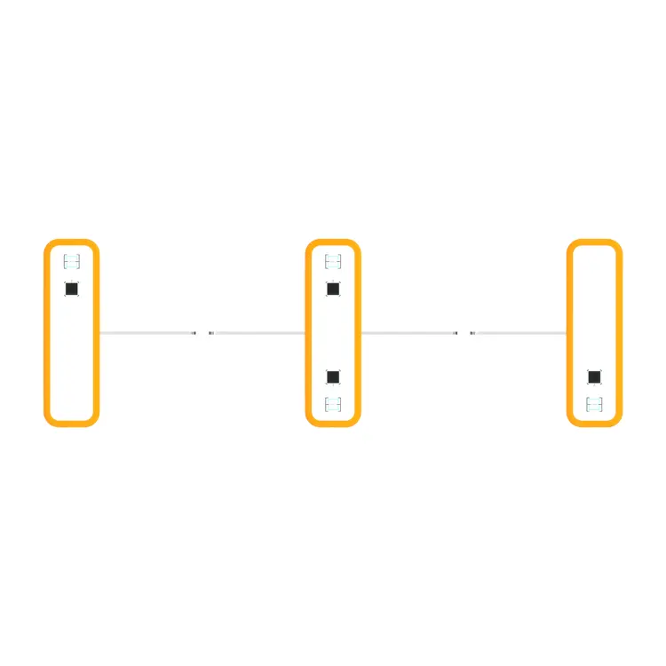 Tourniquet barrière oscillante