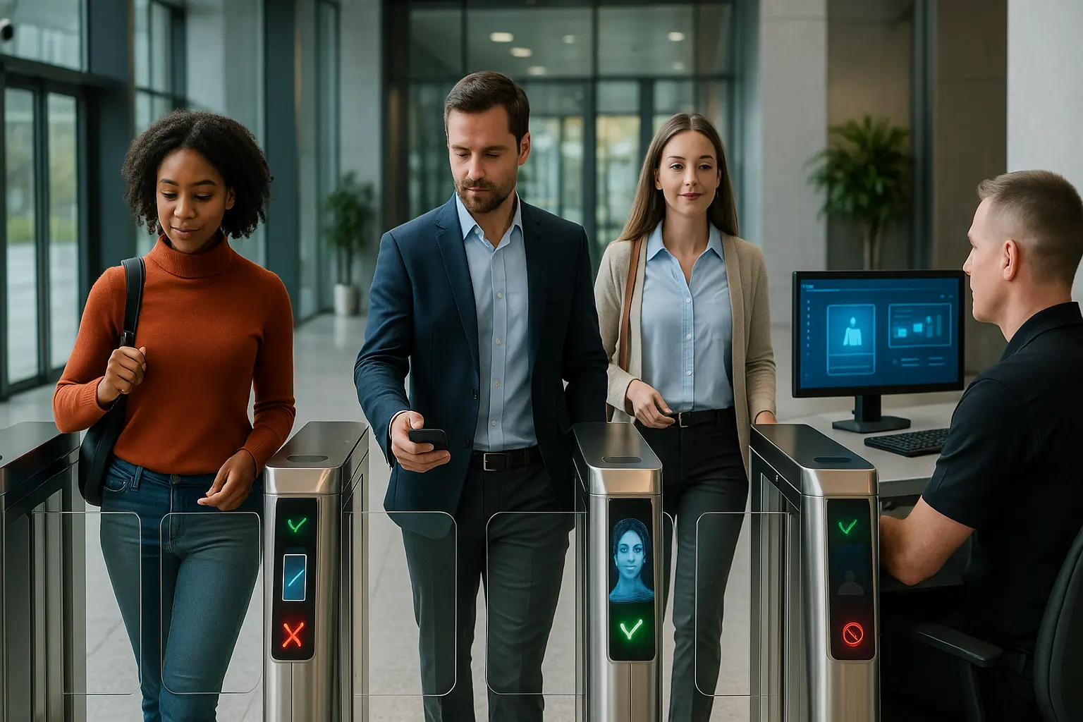 Contrôle d’accès pour les bâtiments