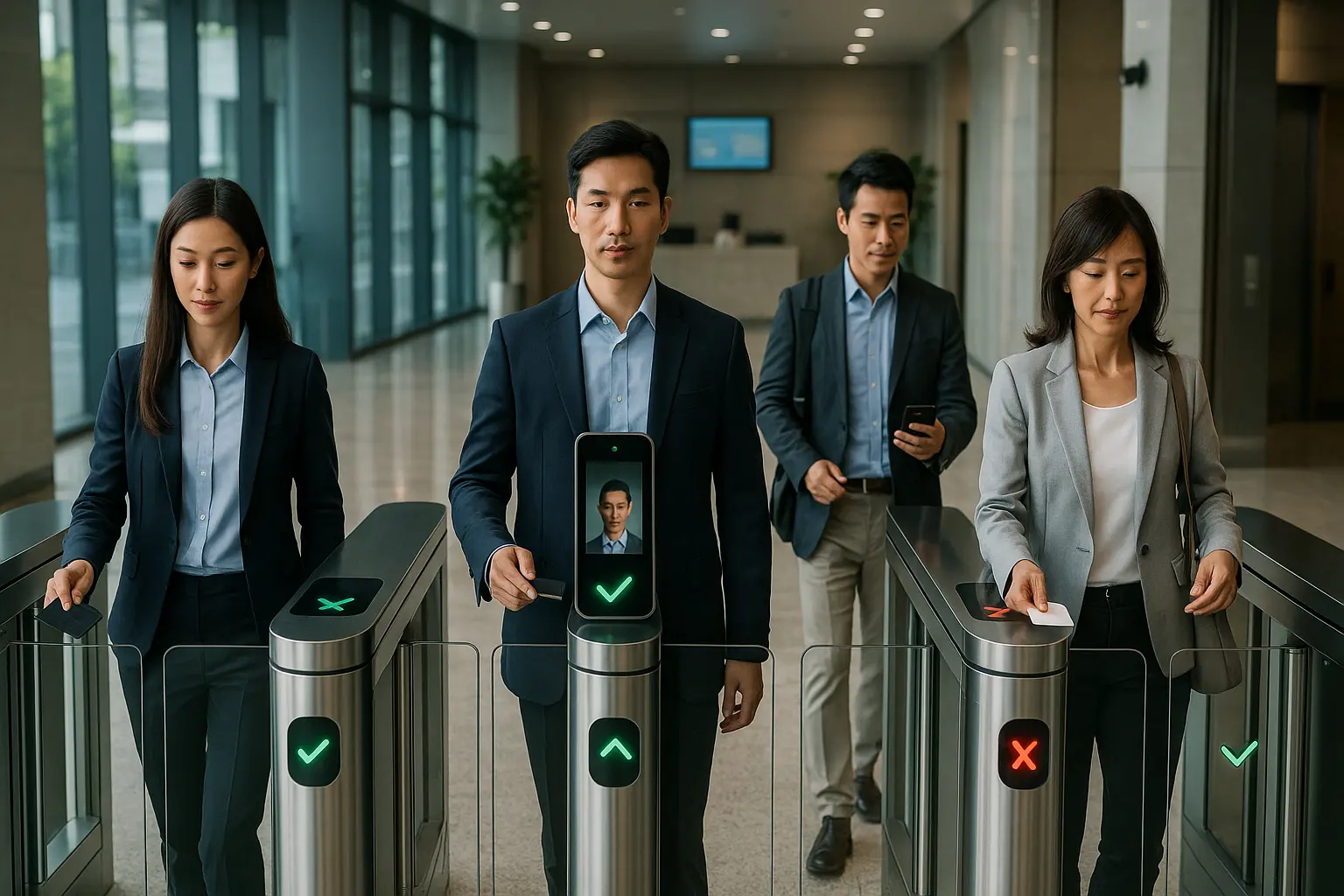 Solution de contrôle d’accès à la porte de vitesse Asie-Pacifique