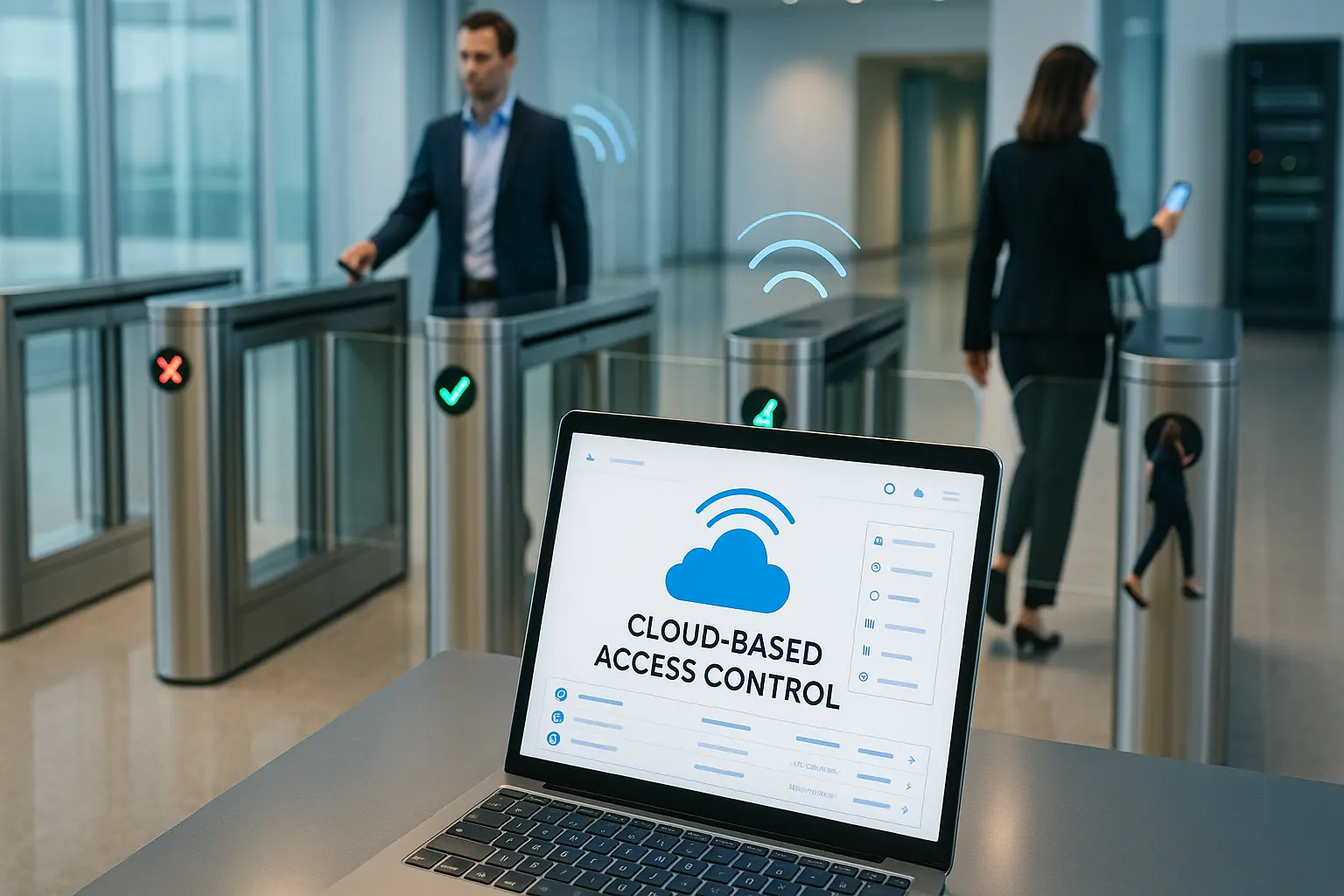 Porte de contrôle d’accès basé sur le cloud