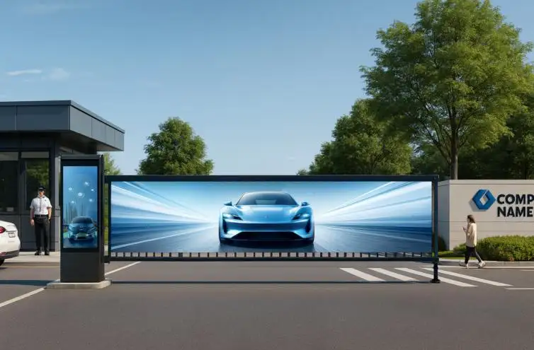 Porte de barrière de stationnement basée sur le cloud