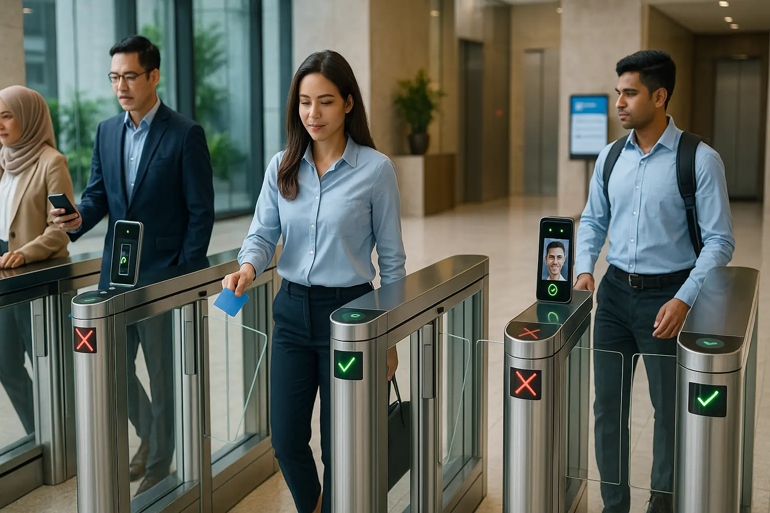 Portail d’entrée rapide en Malaisie pour immeuble de bureaux