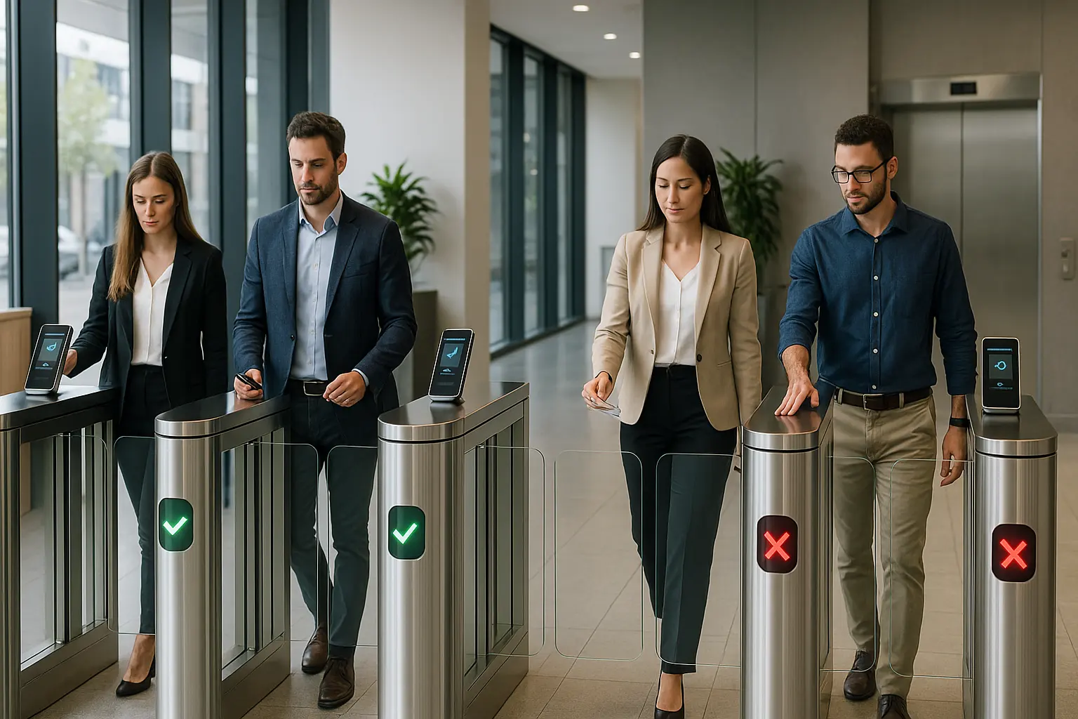 Entrée du bâtiment de la porte de vitesse intelligente de Melbourne
