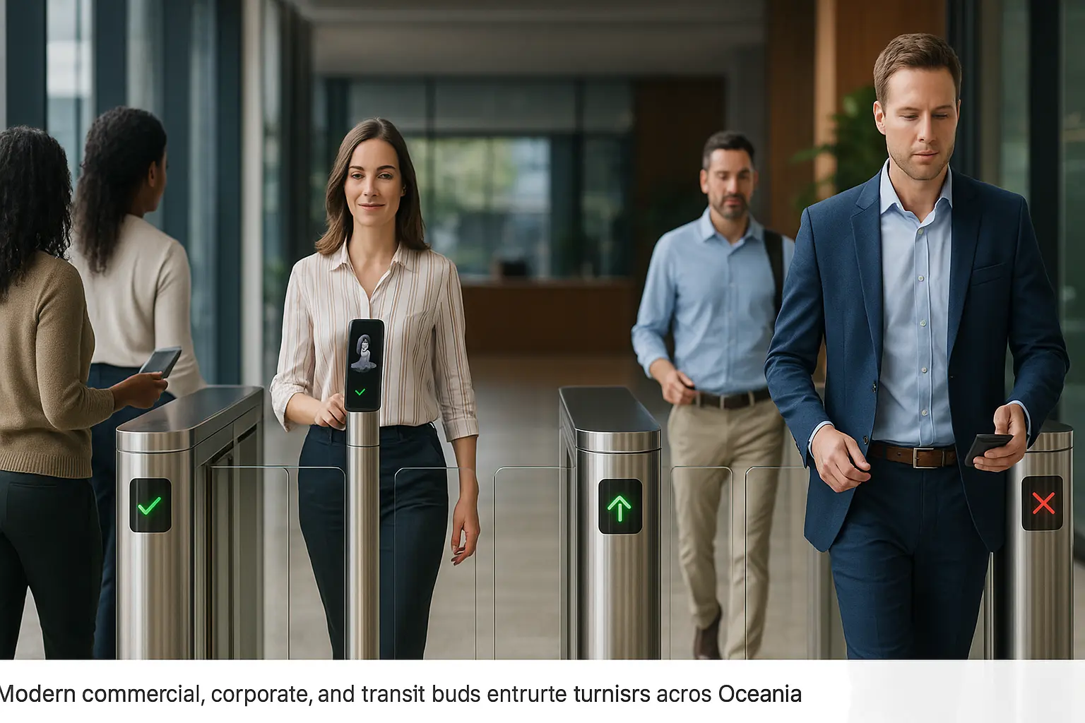 Solution de porte de vitesse d’entrée en Océanie