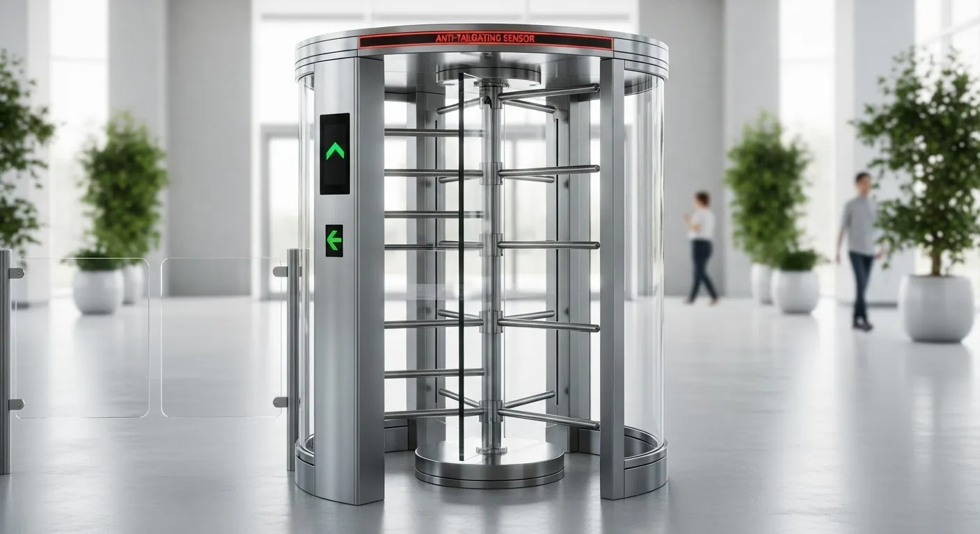 Tourniquet de pleine hauteur anti-tailgating