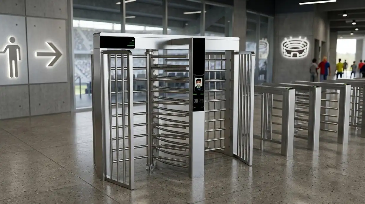 Fabricant de portails de tourniquets pleine hauteur pour stades