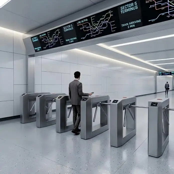 Fournisseur de tourniquets pour stations de métro
