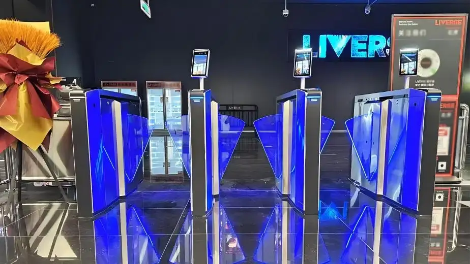 Porte de tourniquets d’accès mobile